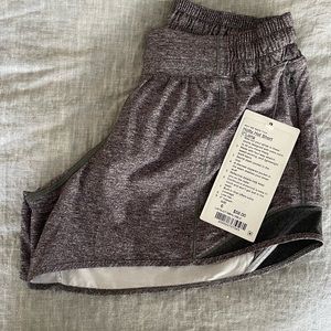Lululemon Hotty Hot Shorts | Low Rise | Grey | 6 | NWT